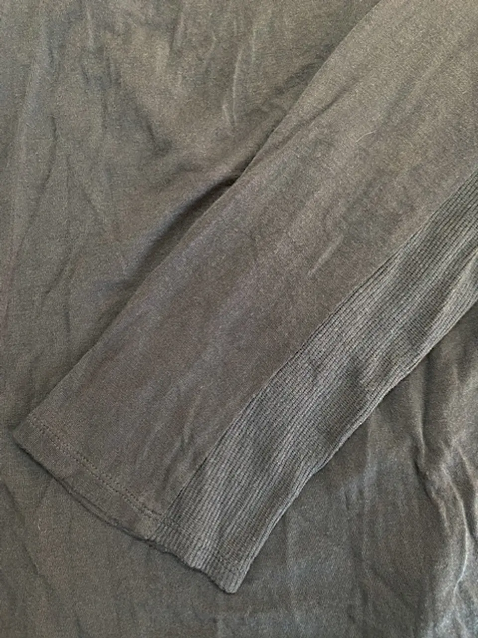 Banana Republic Blusa Gris Talla M - Top Cruzado de Mujer Manga 3/4 10