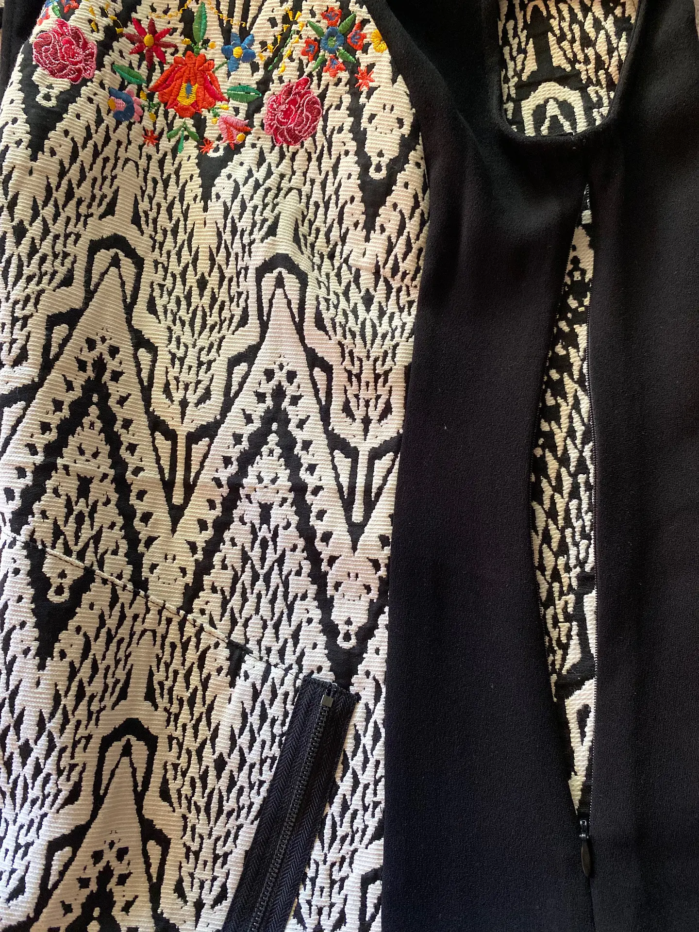 Desigual Vestido Talla 36 - Vestido Corto Diseño Patchwork Mujer  11