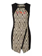 Desigual Vestido Talla 36 - Vestido Corto Diseño Patchwork Mujer  - Miniatura 1