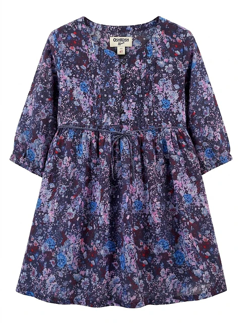 OshKosh Vestido Estampado de Niña Talla 4