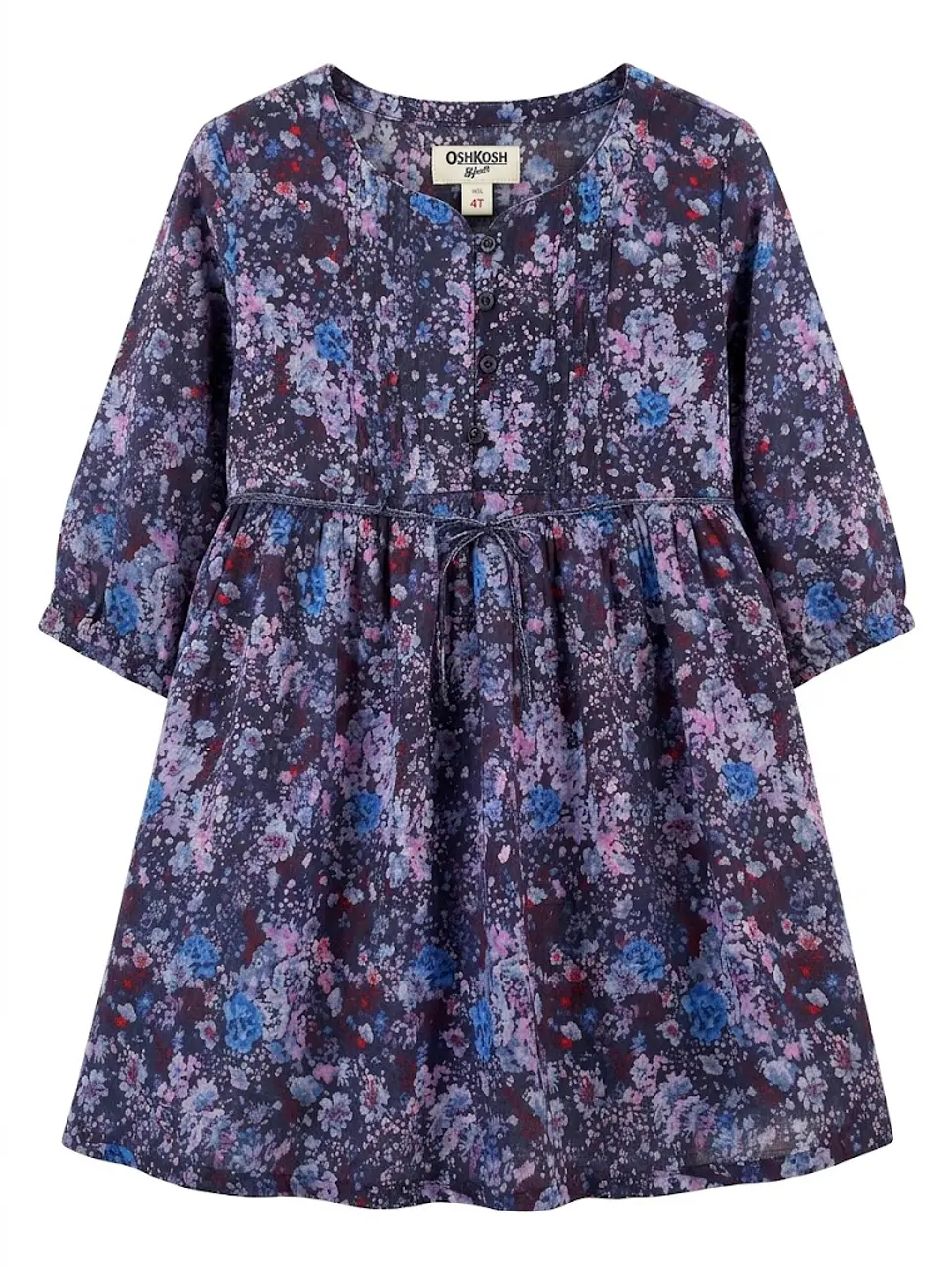 OshKosh Vestido Estampado de Niña Talla 4 1