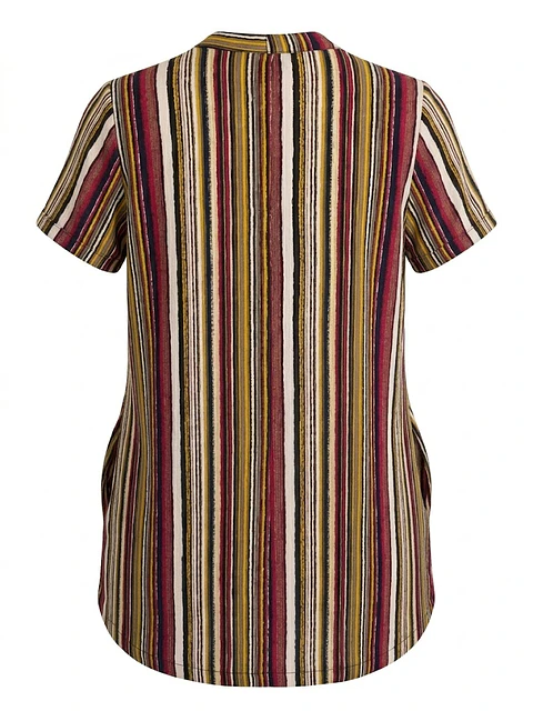 Blusa larga o Vestido Corto Multicolor de Mujer Talla S 