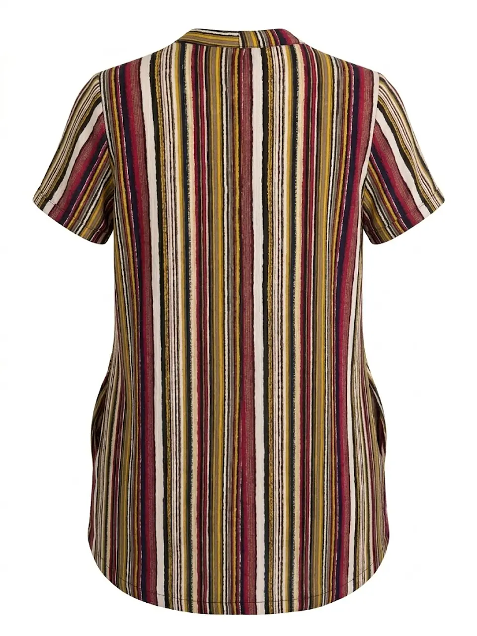 Blusa larga o Vestido Corto Multicolor de Mujer Talla S  2