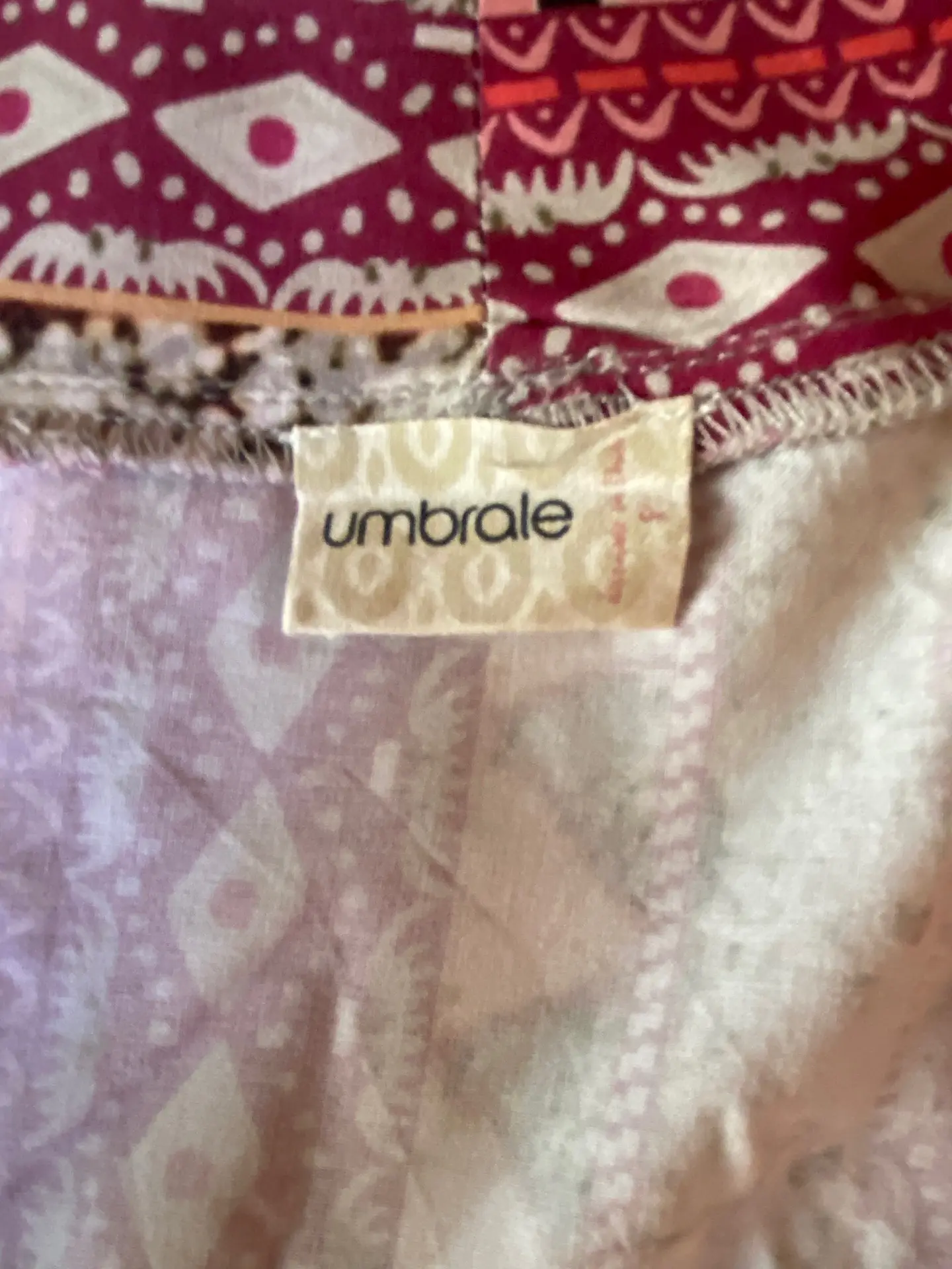 Umbrale Kimono Estampado Mujer Talla S 5