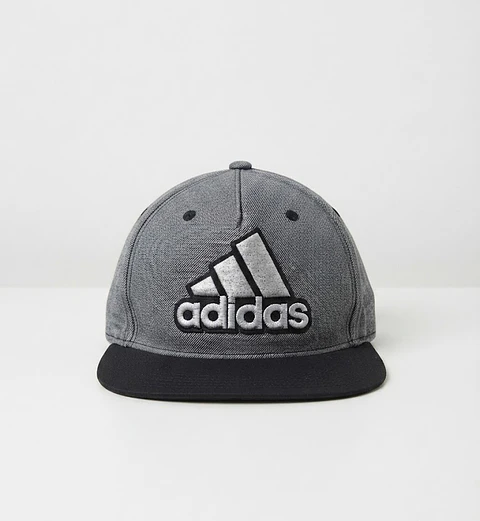 Gorra Jockey Adidas Gris Ajustable - Estilo Urbano Talla Única