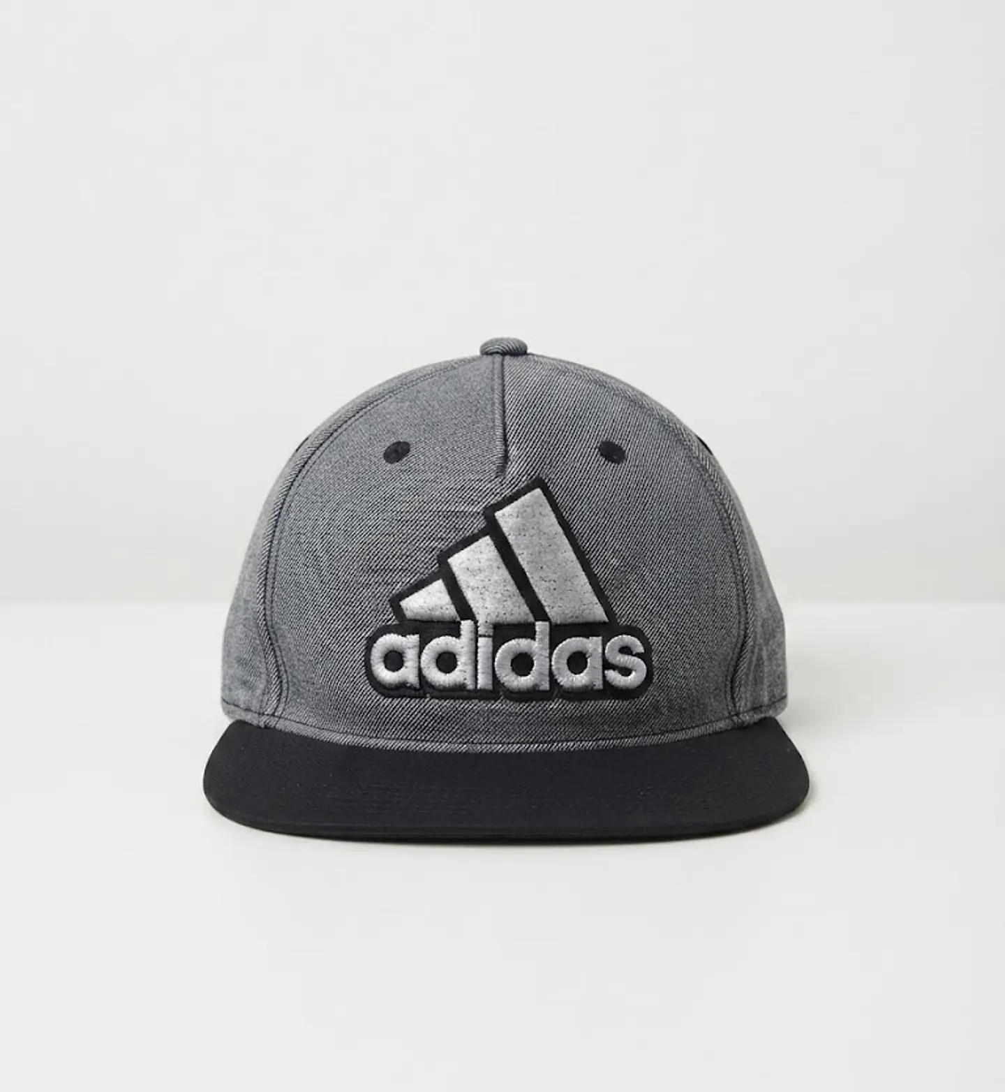 Gorra Jockey Adidas Gris Ajustable - Estilo Urbano Talla Única 2