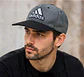 Gorra Jockey Adidas Gris Ajustable - Estilo Urbano Talla Única - Miniatura 4