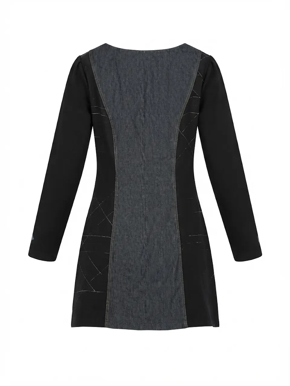 Vestido Tierra Viste Talla S - Diseño de Autor Chileno Cortes Geométricos 2