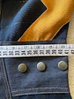 Vestido Tierra Viste Talla S - Diseño de Autor Chileno Cortes Geométricos - Miniatura 15