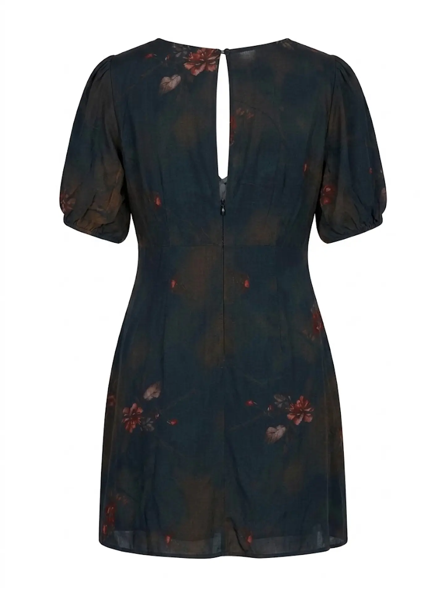 Producto Nuevo - Vestido Corto Talla S FOSTER Manga Corta - Estampado de Mujer 2