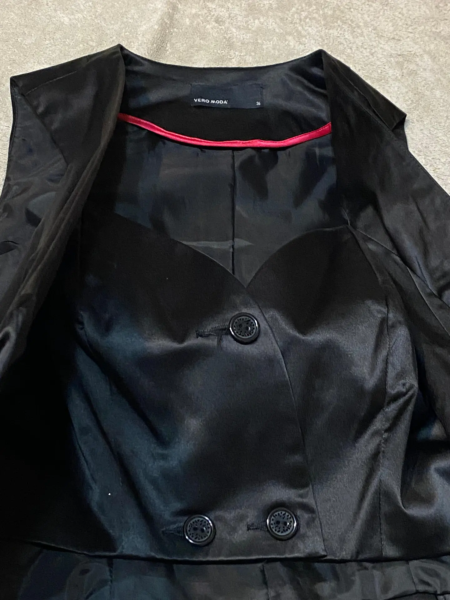 Chaleco Tipo Gilet Talla 36 Vero Moda - Estilo Formal de Mujer 5