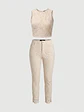 Conjunto Polera y Pantalón Mujer Encaje Pret A Mixer Talla 42 - Miniatura 1