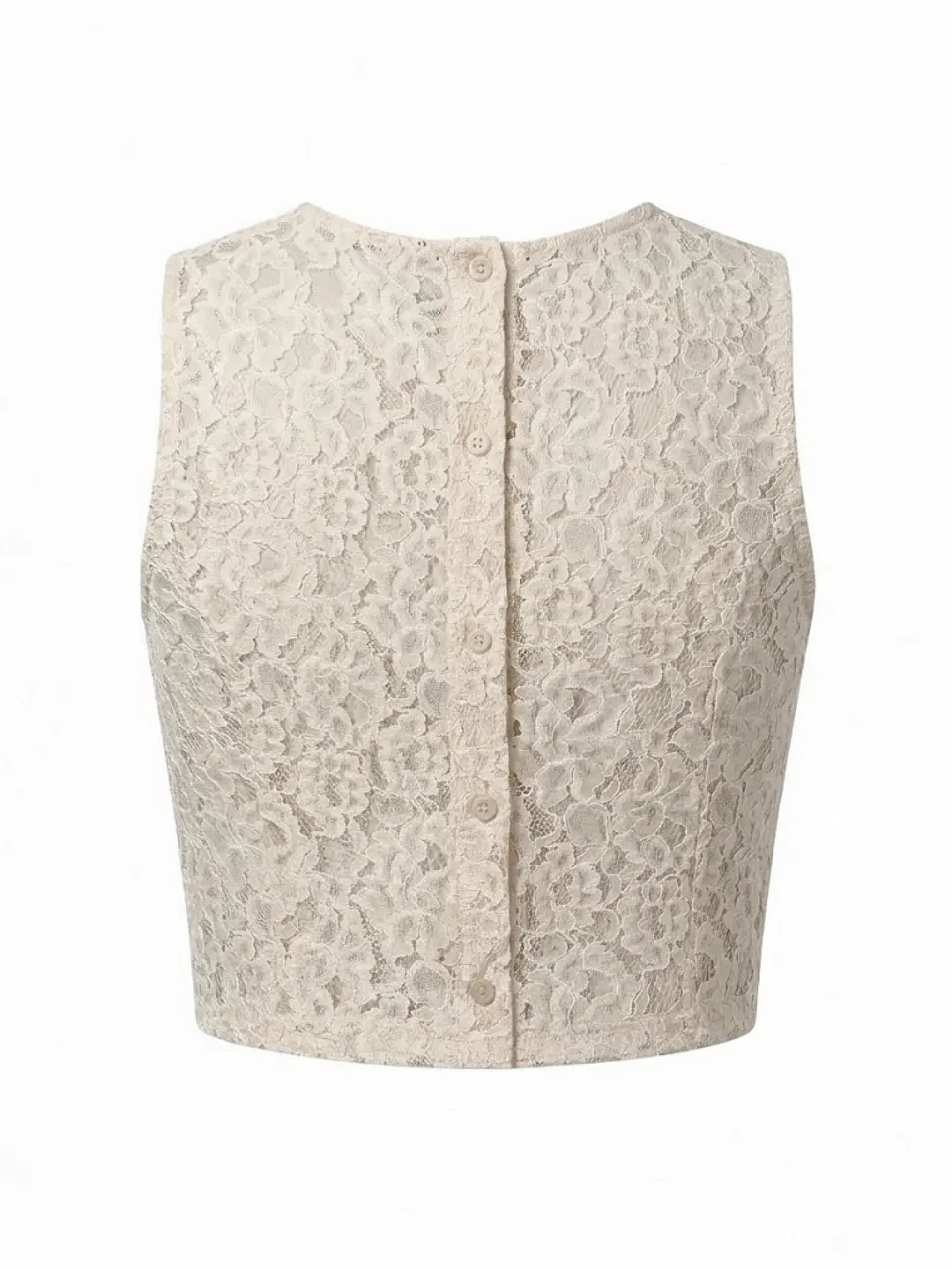 Conjunto Polera y Pantalón Mujer Encaje Pret A Mixer Talla 42 4