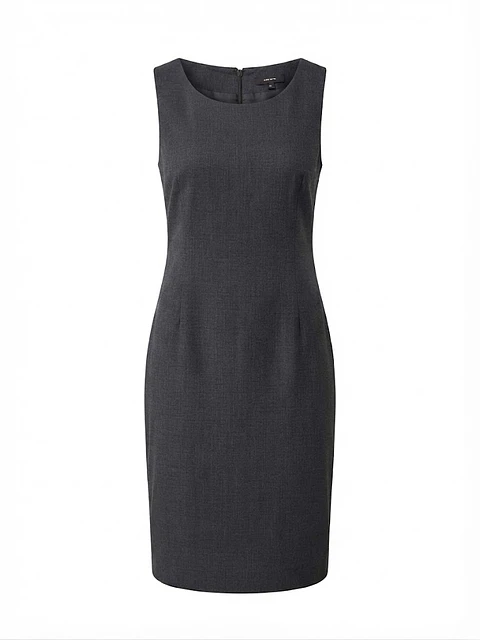 Vestido Zara Basic Talla M - Estilo Formal y Elegante de Mujer