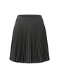 Falda Plisada Sirens Negra Talla S - Estilo Casual de Mujer - Miniatura 1