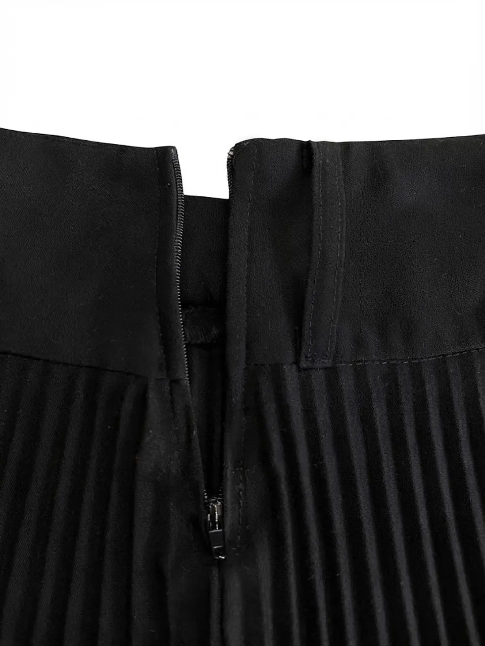 Falda Plisada Sirens Negra Talla S - Estilo Casual de Mujer 7
