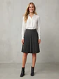 Falda Plisada Sirens Negra Talla S - Estilo Casual de Mujer - Miniatura 3