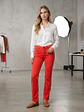 Pantalón Skunkfunk Classic Rojo Mujer Talla 26 / 38 - Miniatura 3