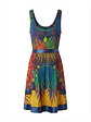 Vestido Desigual Estampado Multicolor Mujer Talla S  - Miniatura 2