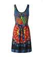 Vestido Desigual Estampado Multicolor Mujer Talla S  - Miniatura 1