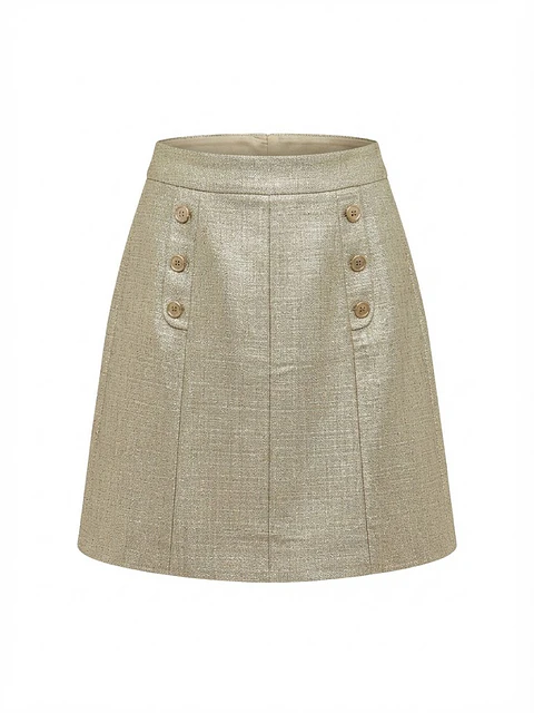 Falda Nueva Brooks Brothers Talla 2 - Elegancia Texturizada y Estilo Sofisticado
