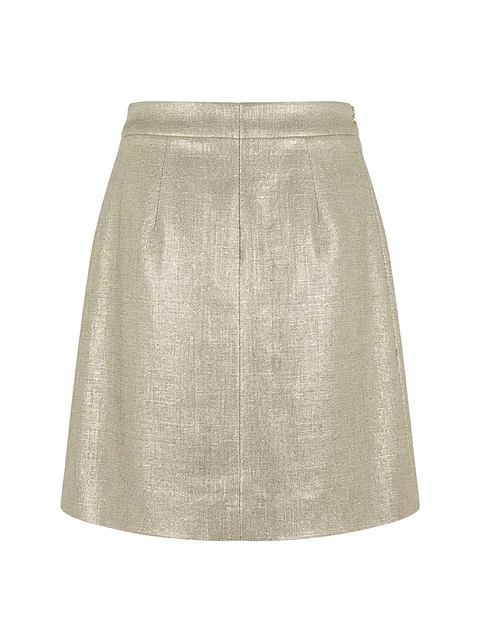 Falda Nueva Brooks Brothers Talla 2 - Elegancia Texturizada y Estilo Sofisticado