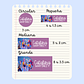 Etiquetas escolares básica personalizadas - Miniatura 2