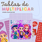 Tablas de multiplicar tipo llavero - Miniatura 1