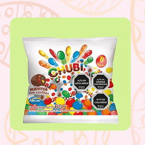 Bolsa huevito Chubi 60 g