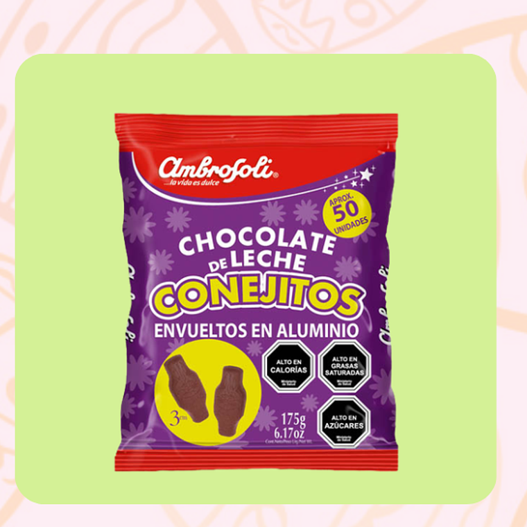 Bolsa 50 conejos Ambrosoli 1