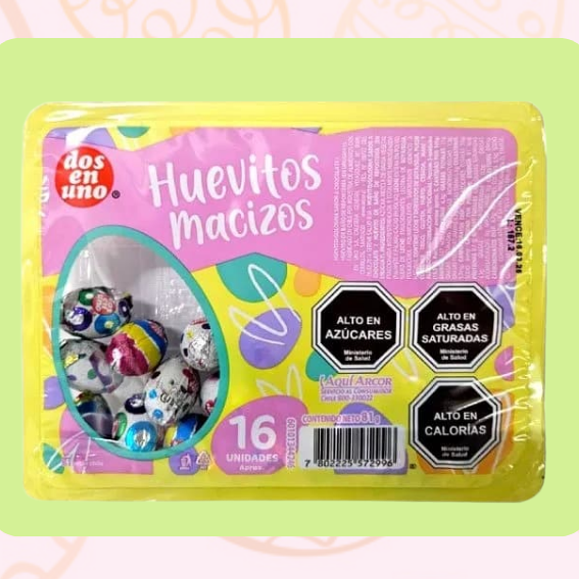 Huevito 2 en 1 16 un 1