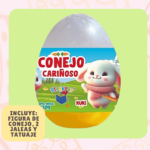 Conejo cariñoso sorpresa