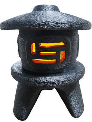 Pagoda Oriental 12cm Desmontable Tipo Lampara