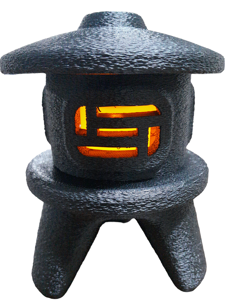 Pagoda Oriental 12cm Desmontable Tipo Lampara 1