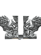2 X Sujeta Libros Decorativos De Dragones- Bookend - Miniatura 6