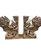 2 X Sujeta Libros Decorativos De Dragones- Bookend - Miniatura 7