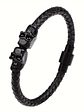 Pulsera 2 Calaveras Negras - Miniatura 2