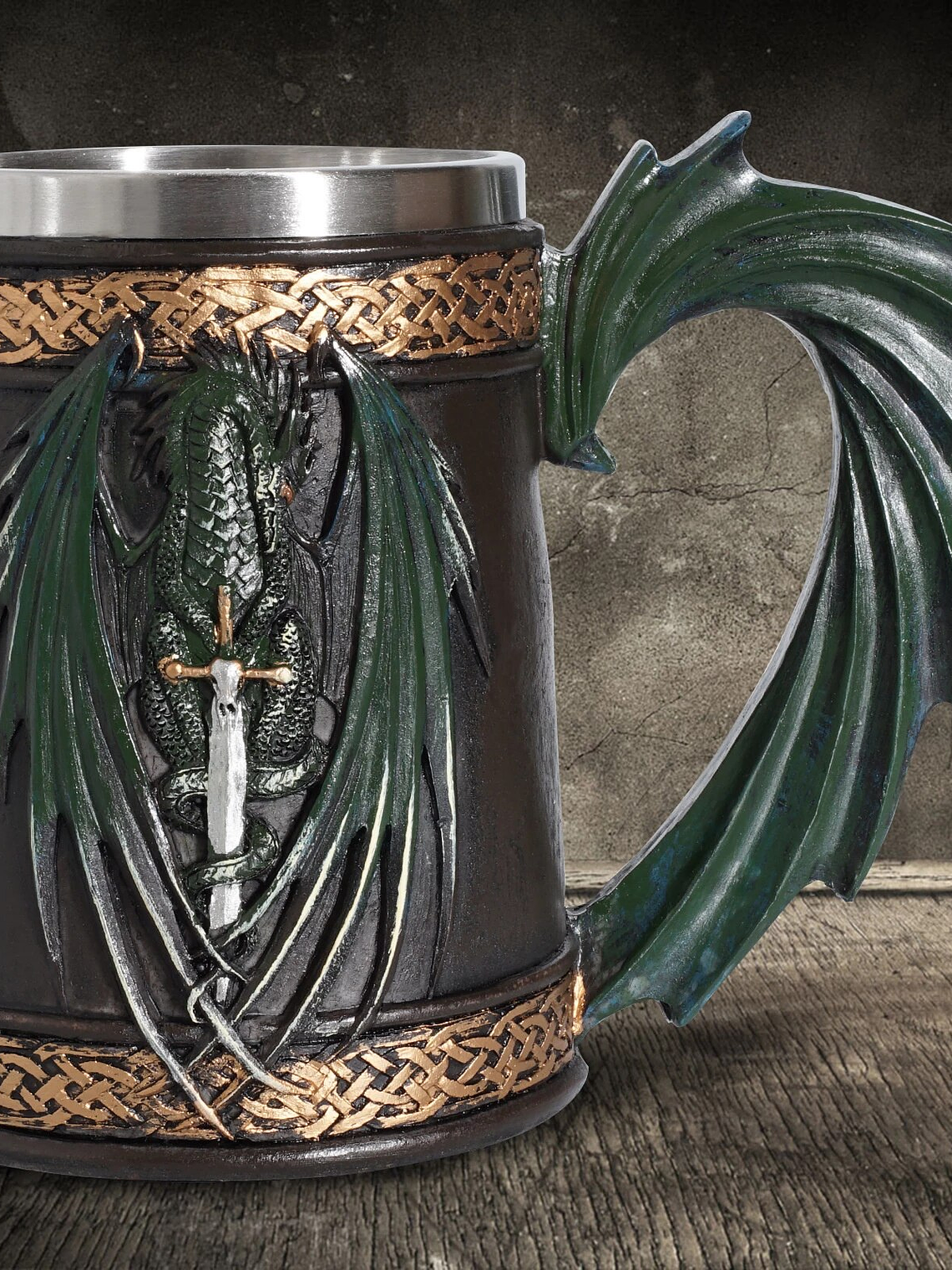 Jarra XL Dragón y Espadas 1