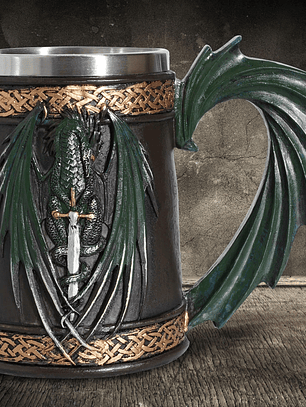 Jarra XL Dragón y Espadas