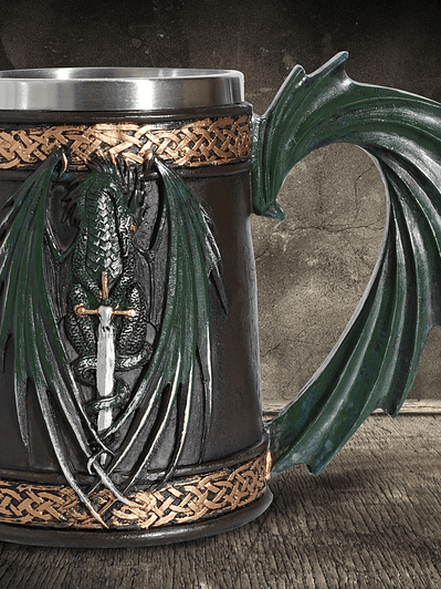 Jarra XL Dragón y Espadas