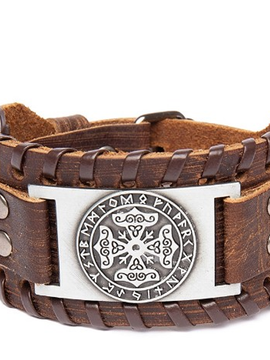 Brazalete Cruz Celta con Runas 4