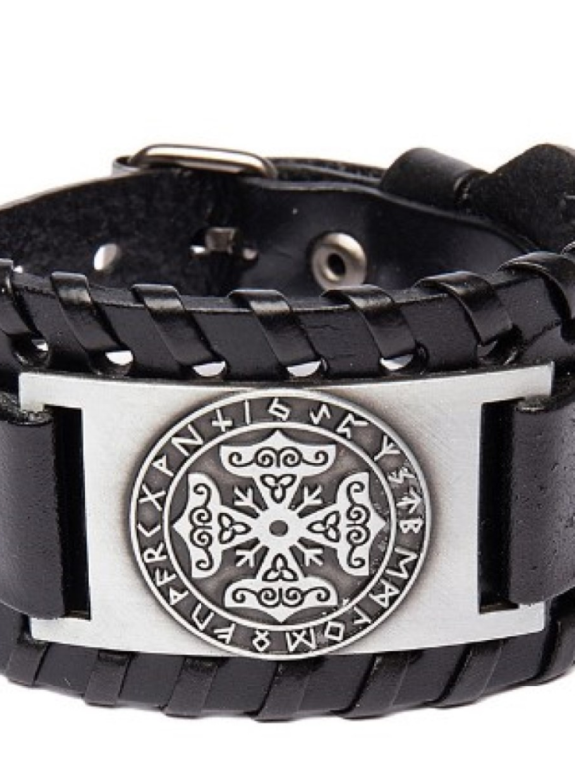 Brazalete Cruz Celta con Runas 6