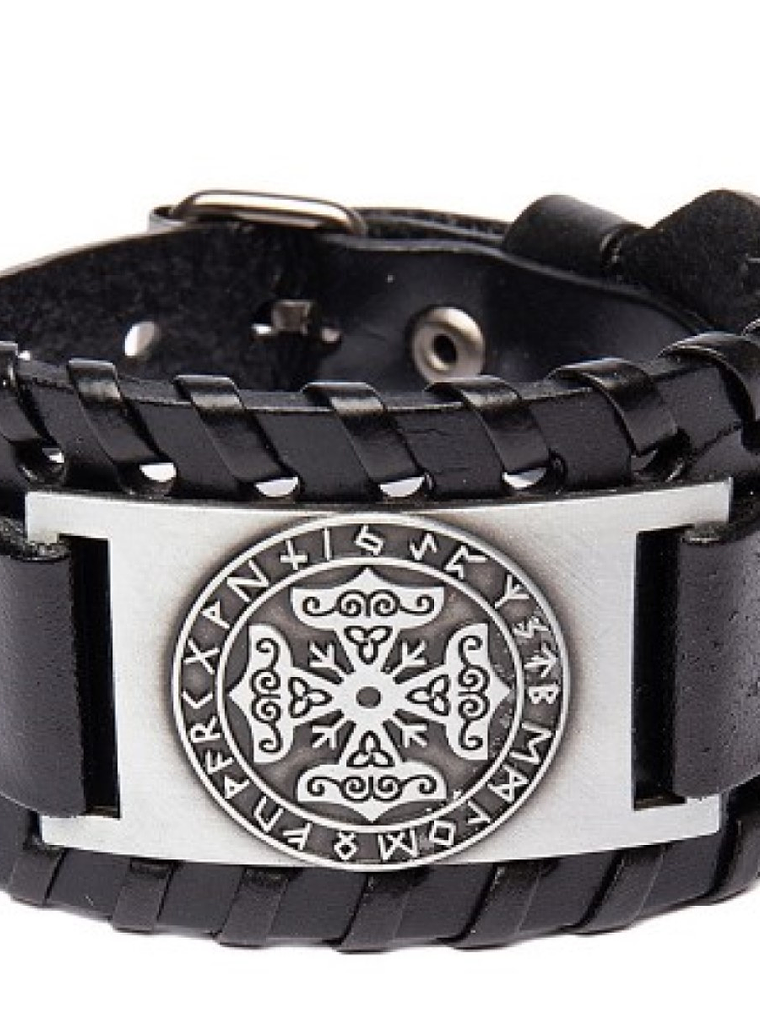 Brazalete Cruz Celta con Runas 6