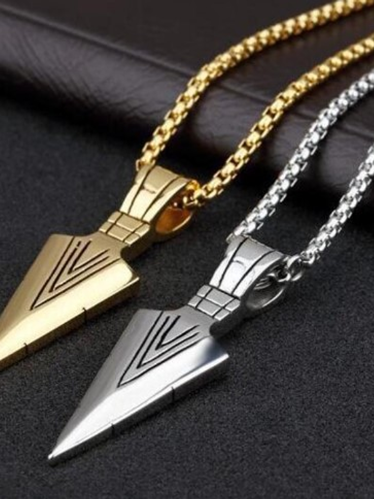 Collar con Colgante Flecha tribal 1