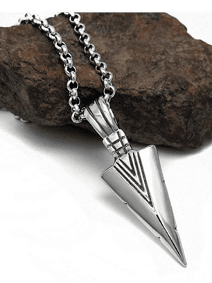 Collar con Colgante Flecha tribal