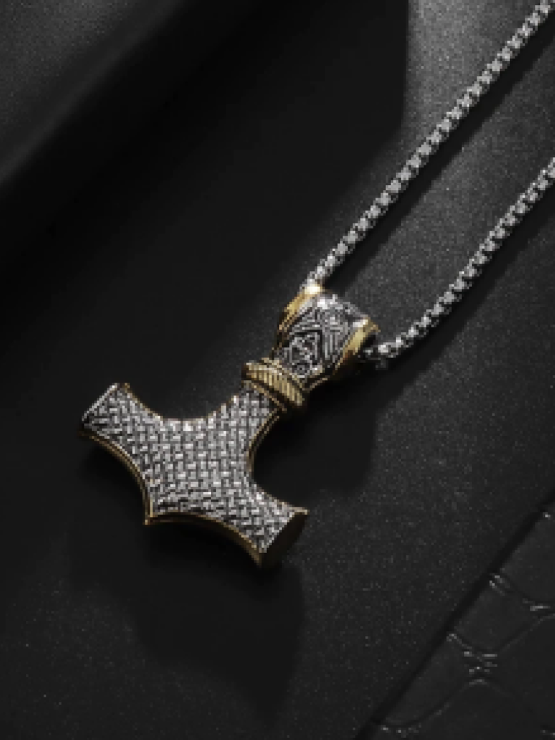 Collar Vikingo Mjolnir- Martillo De Thor  2