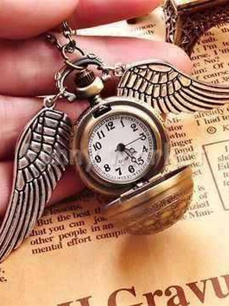 Collar Snitch Dorada Harry Potter 2