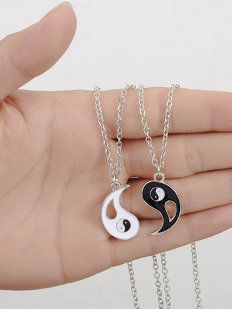 Collar doble Yin Yang Fantasía 2