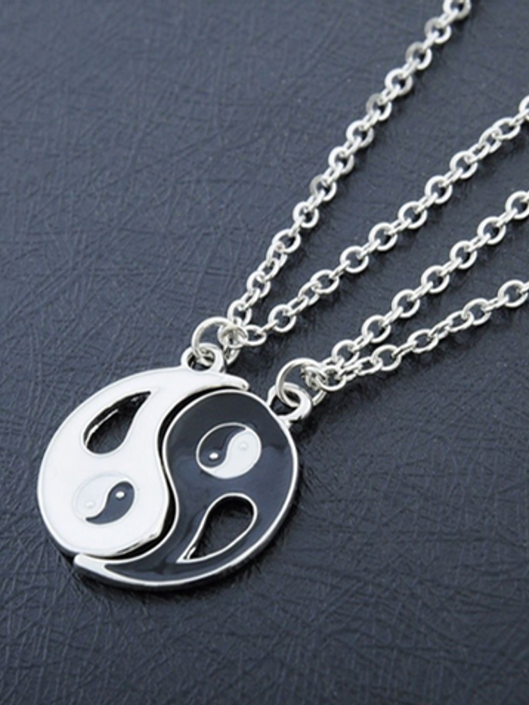 Collar doble Yin Yang Fantasía 3
