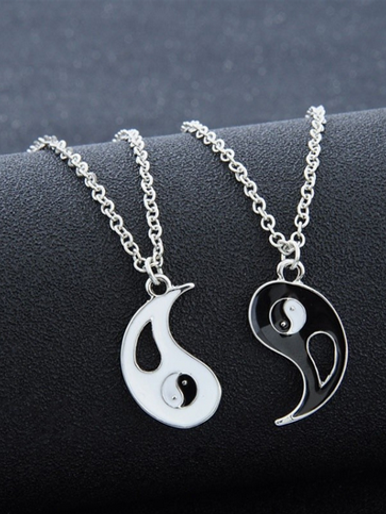 Collar doble Yin Yang Fantasía 1